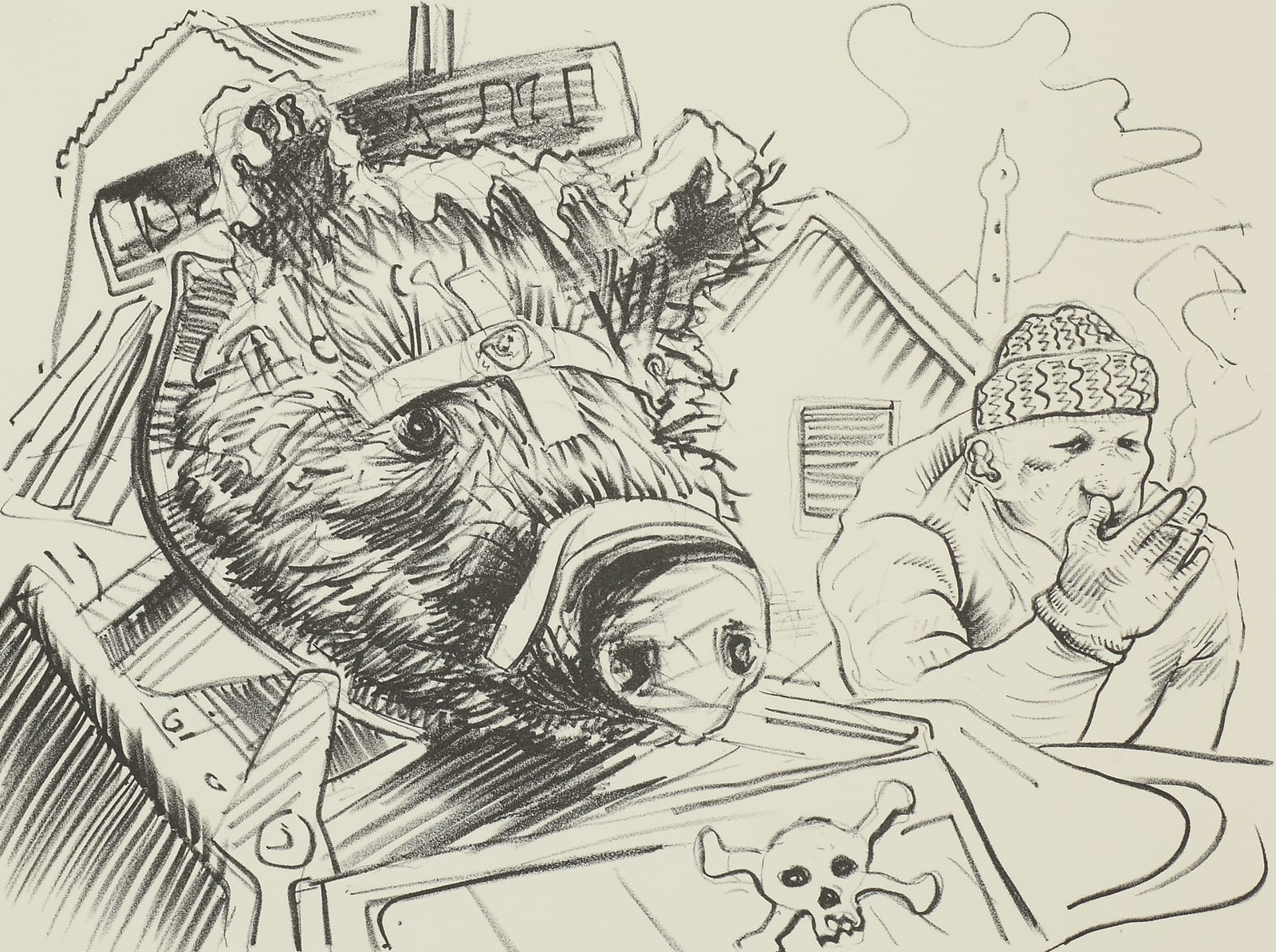 Peter Howson, Mascot, 1994