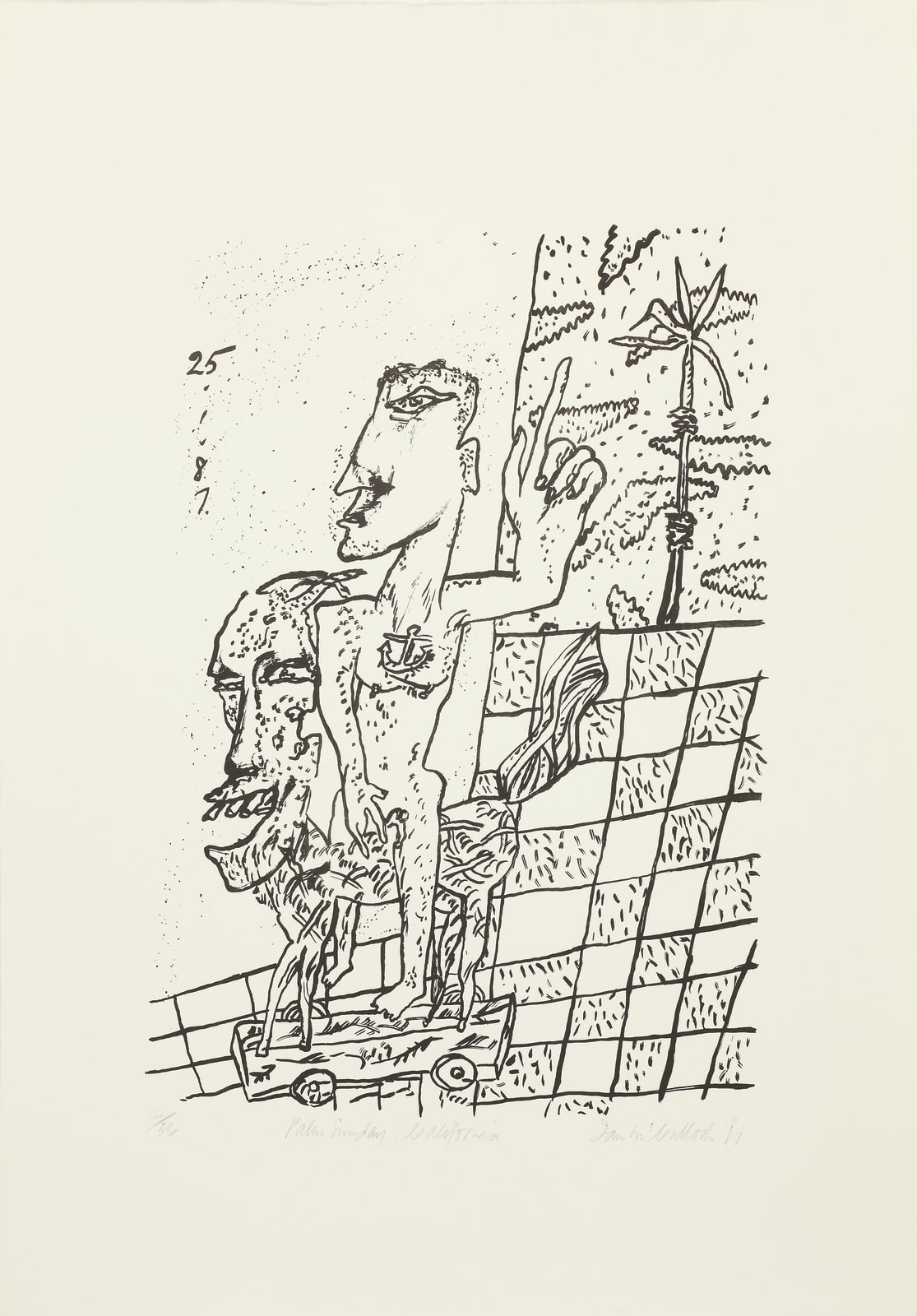 Ian McCulloch, Palm Sunday - California, 1987