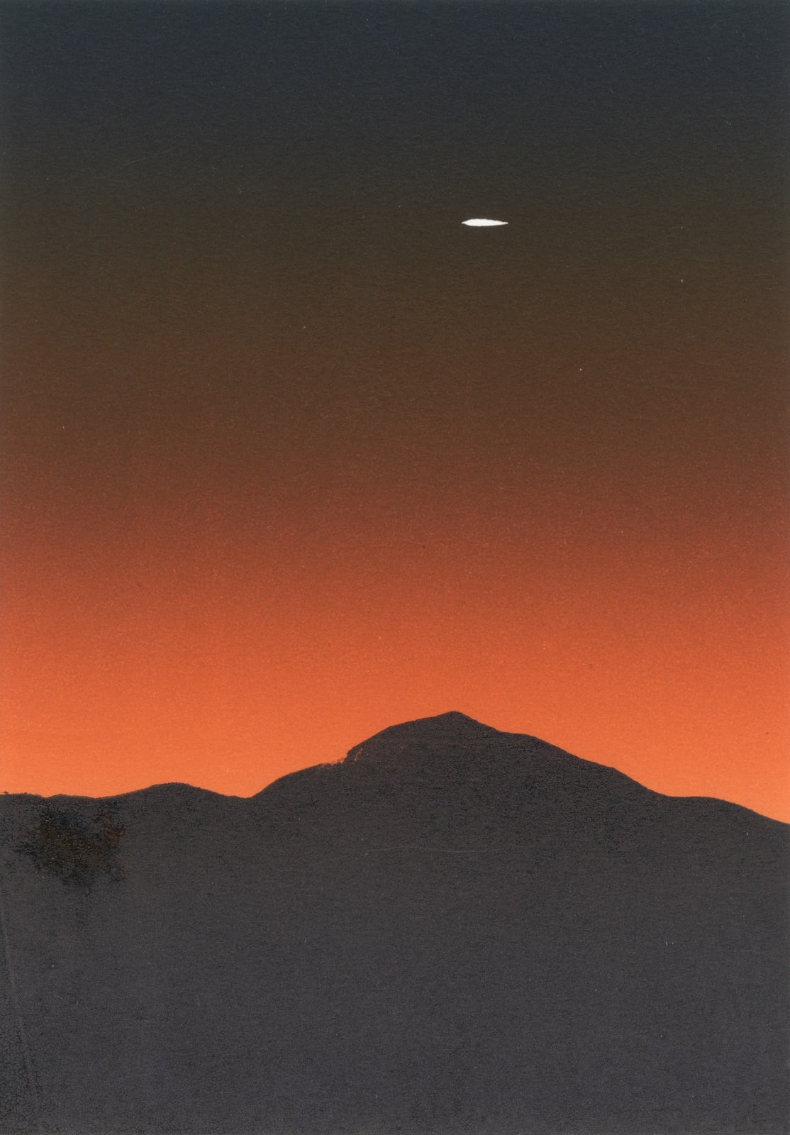 Bobby Johnstone, UFO at Sunset, 2025