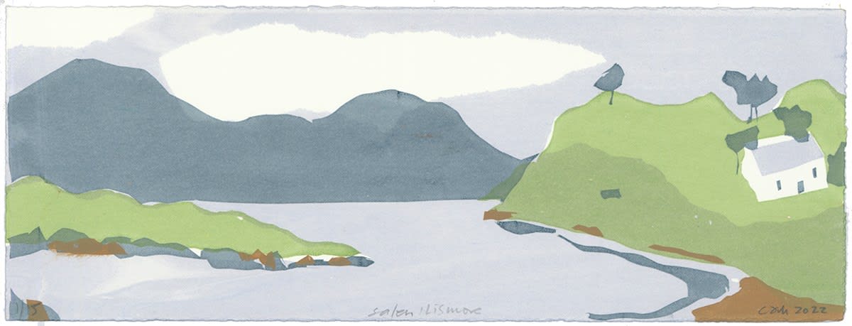 Martha and Catherine Orbach - Printwalks, Salen, Lismore, 2023