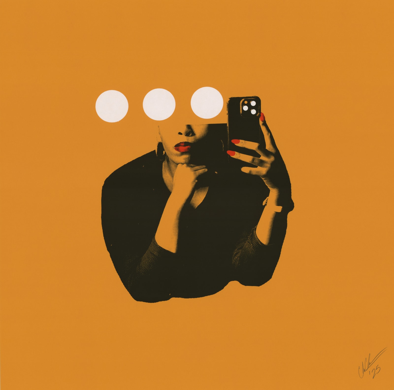 Christian Noelle Charles, Wait a Minute I (mustard), 2025