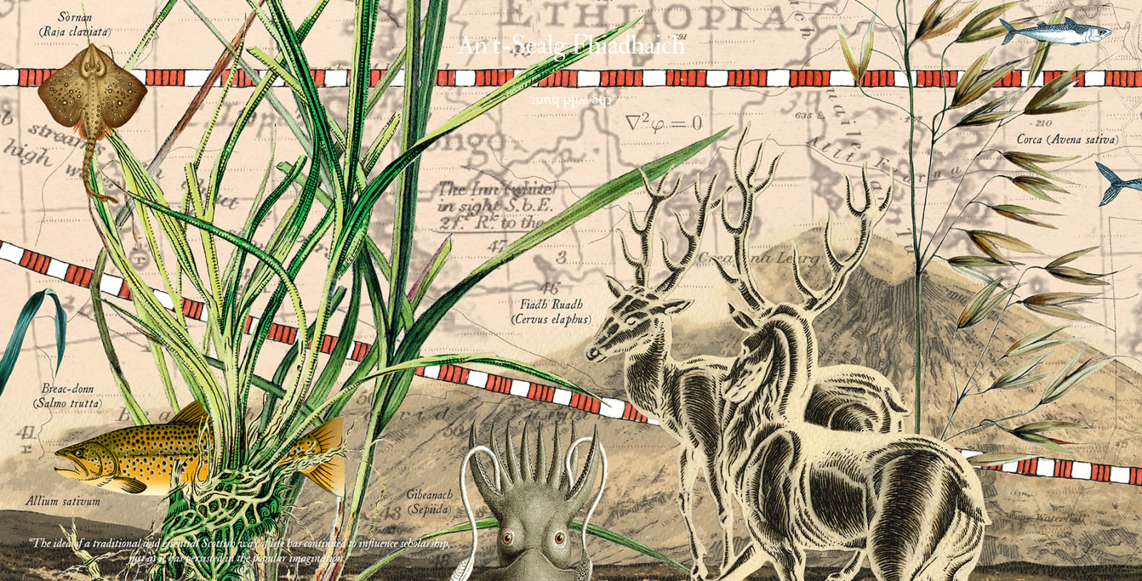 Murray Robertson, 'Inscribed Landscapes' Series III: The Wild Hunt, 2016