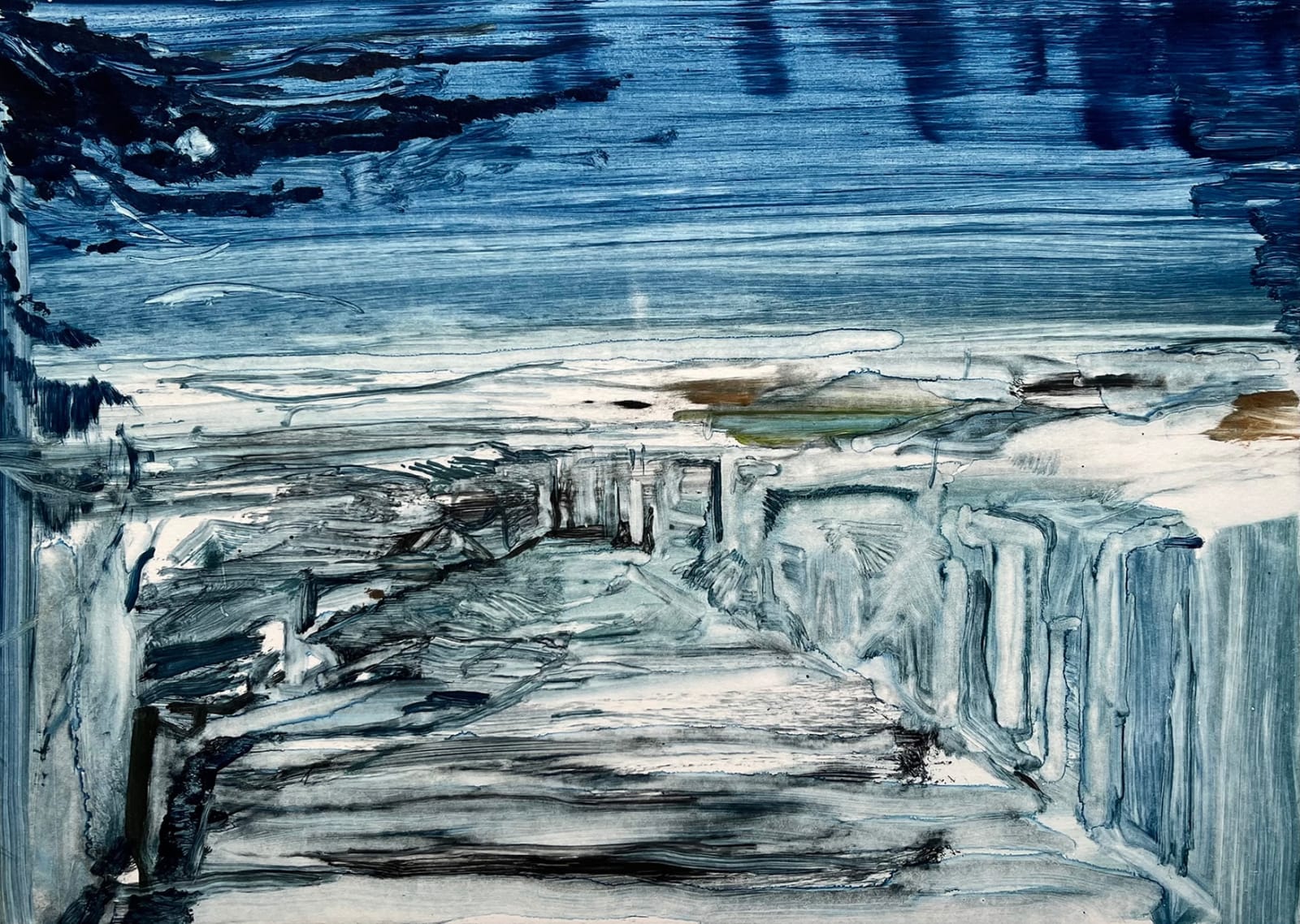 Calum McClure, Deserted City, 2022