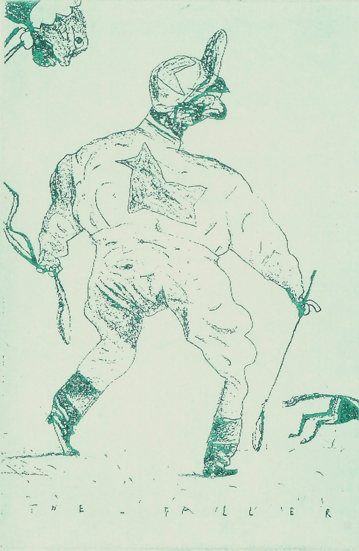 John Byrne, The Faller, 1996