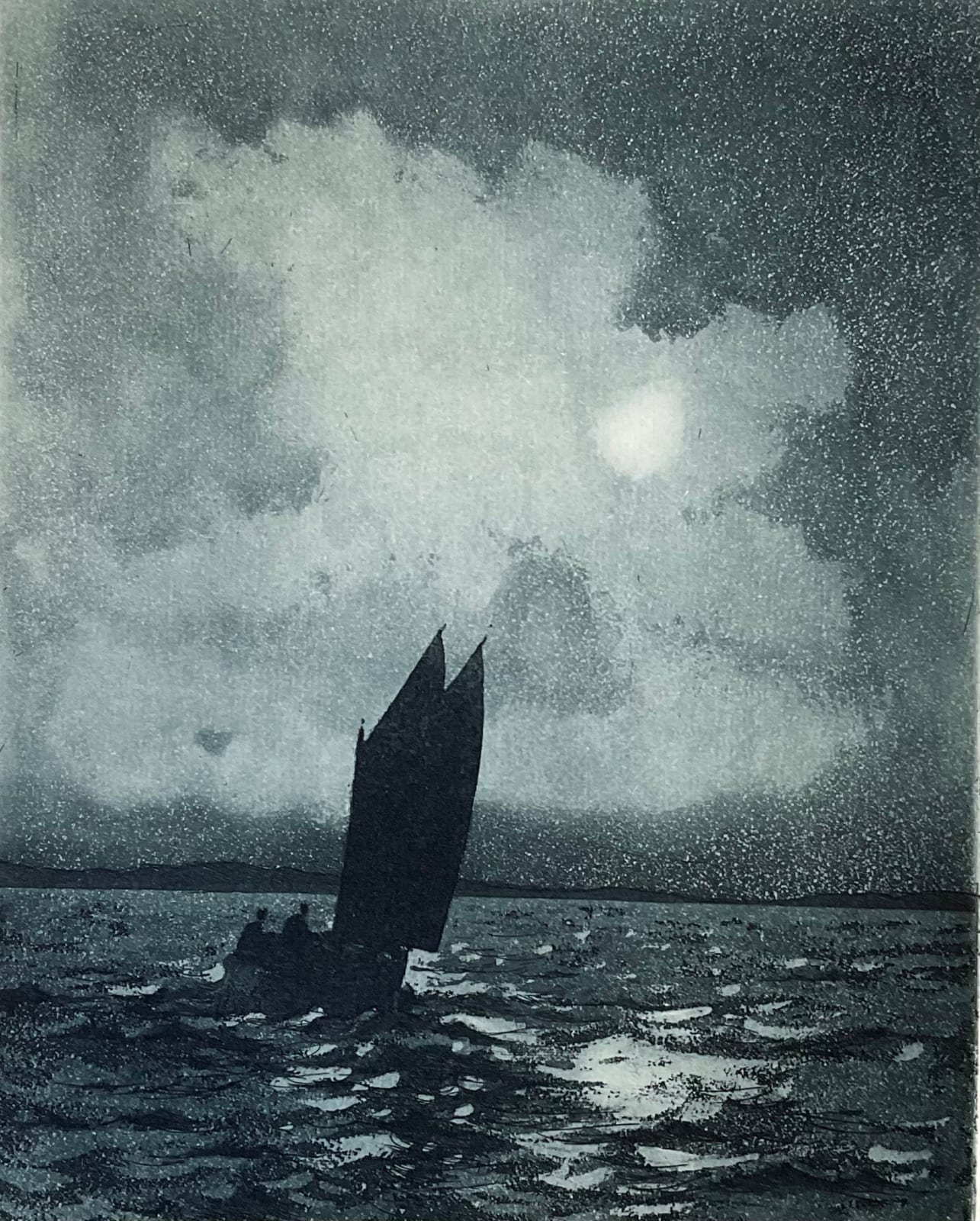 Gregory Moore, Home by Moonlight, 2024