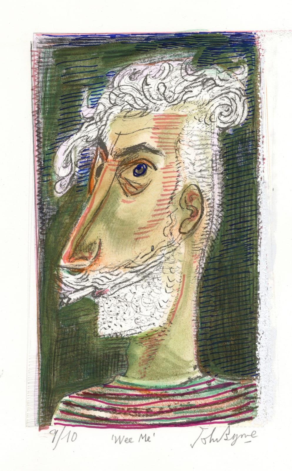 John Byrne, Wee Me, 2020