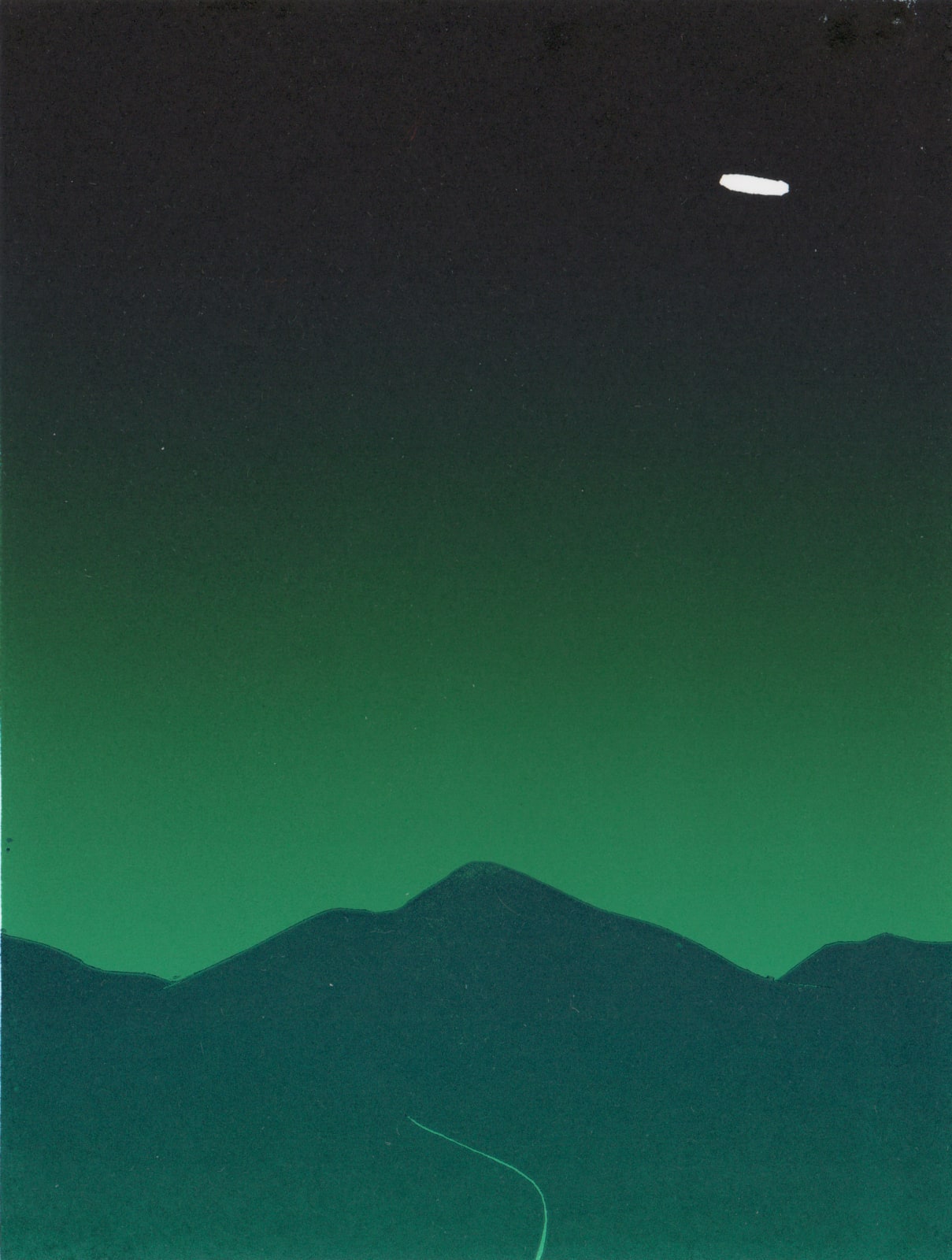 Bobby Johnstone, UFO Over Mountain Road, 2025