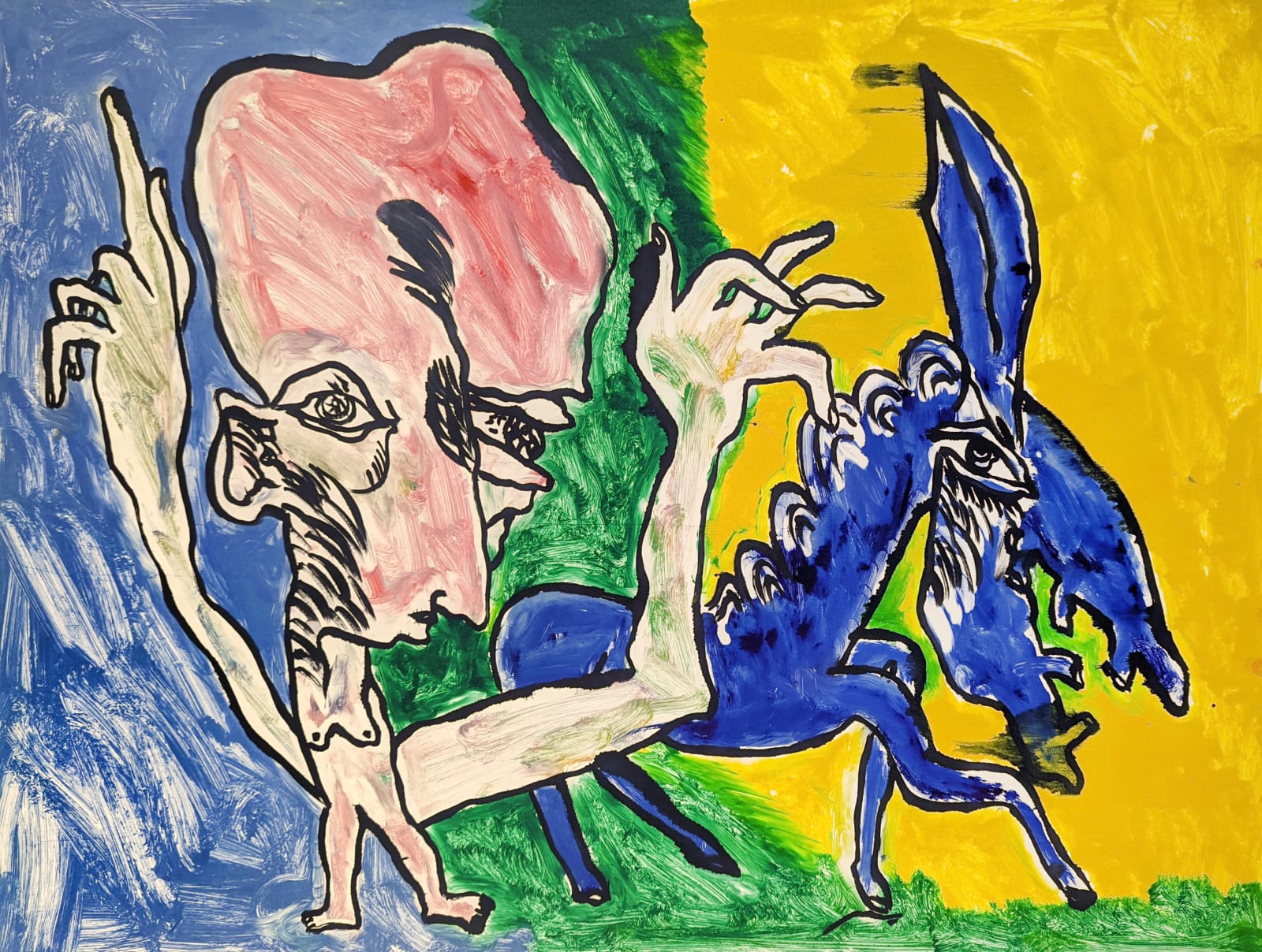 Ian McCulloch, Man and Horse, 1988