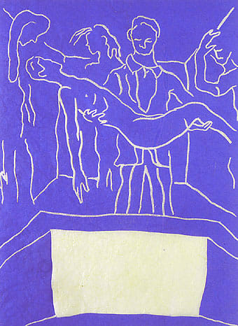 Adrian Wiszniewski, Stations of the Cross XIV, 2000