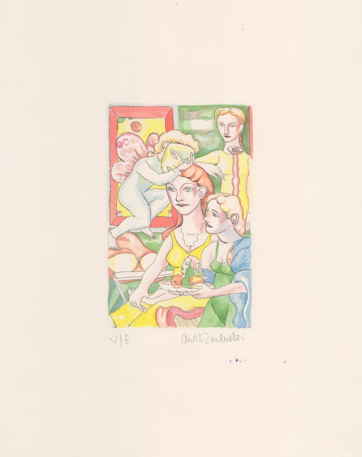 Adrian Wiszniewski, Untitled