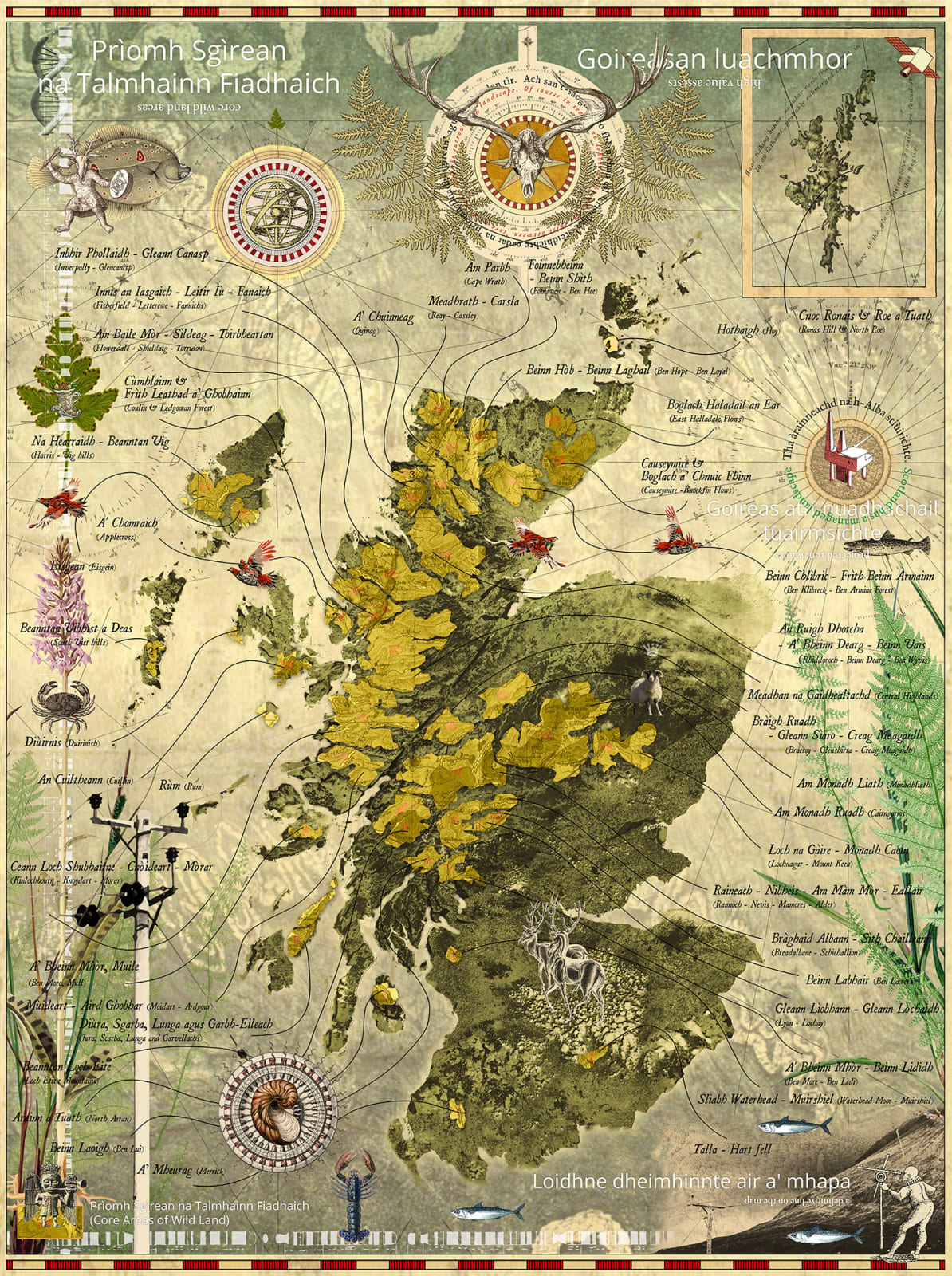 Murray Robertson, CAWL (Core Areas of Wild Land) I, 2015