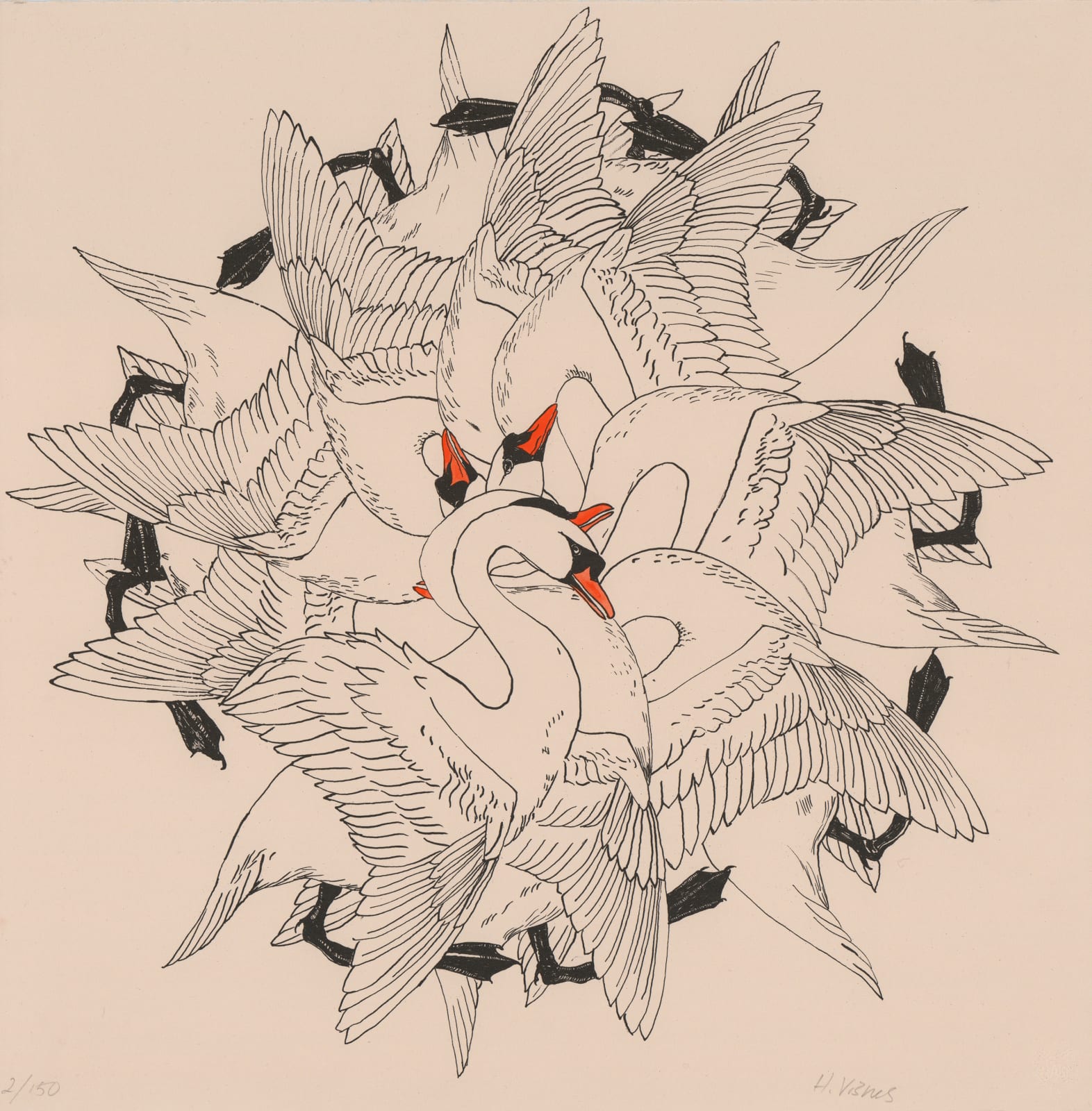 Hanneline Visnes, Untitled (Swan), 2003