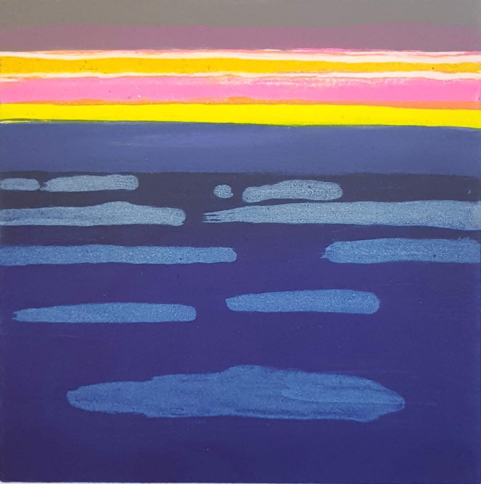 Barbara Rae, Sea Ice - Disko Bay, 2018