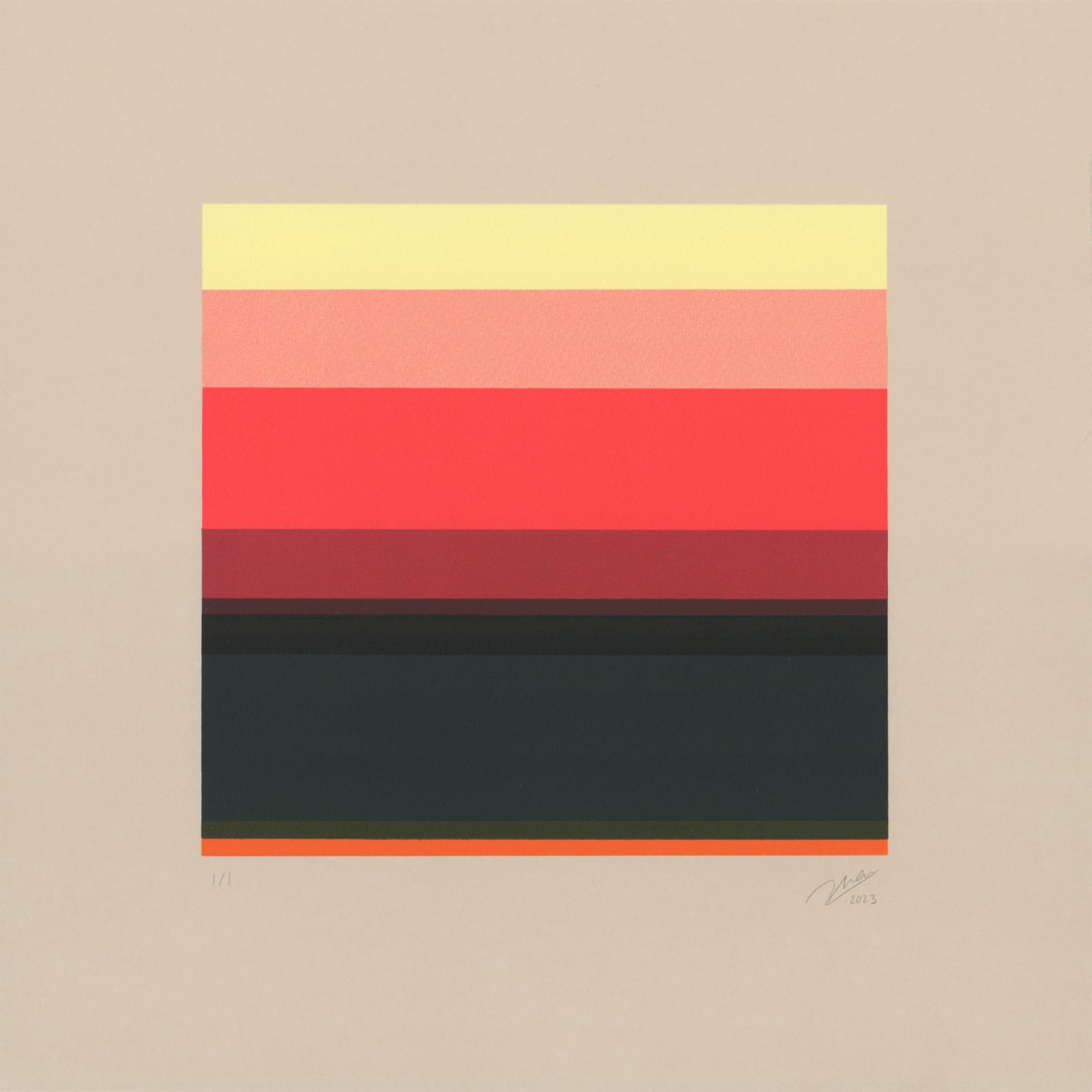 Richard Marsden, Untitled IV (Linear Forms II), 2023