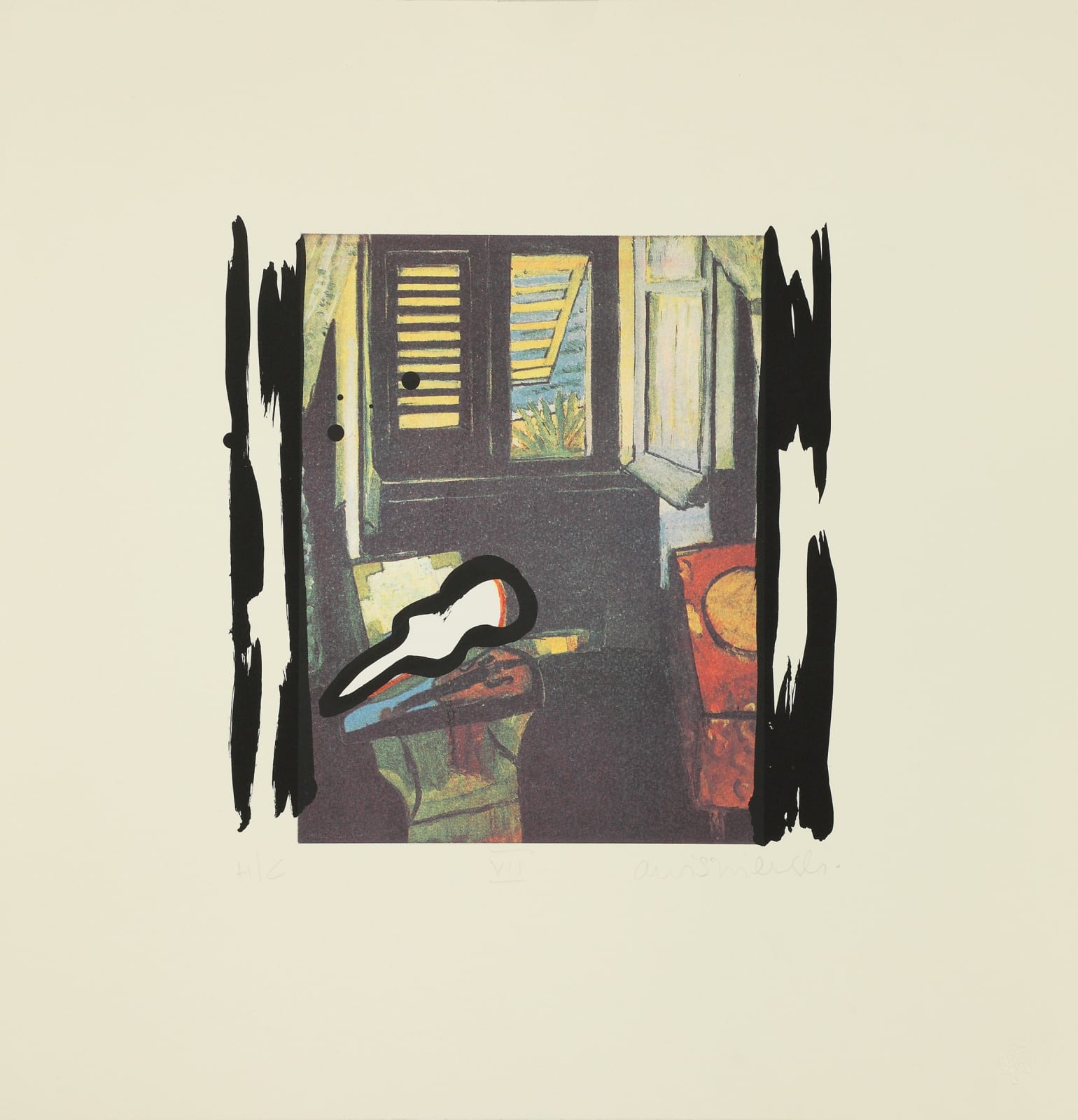 Adrian Wiszniewski, Interior with Violence (VII), Sex and Matisse, 1993