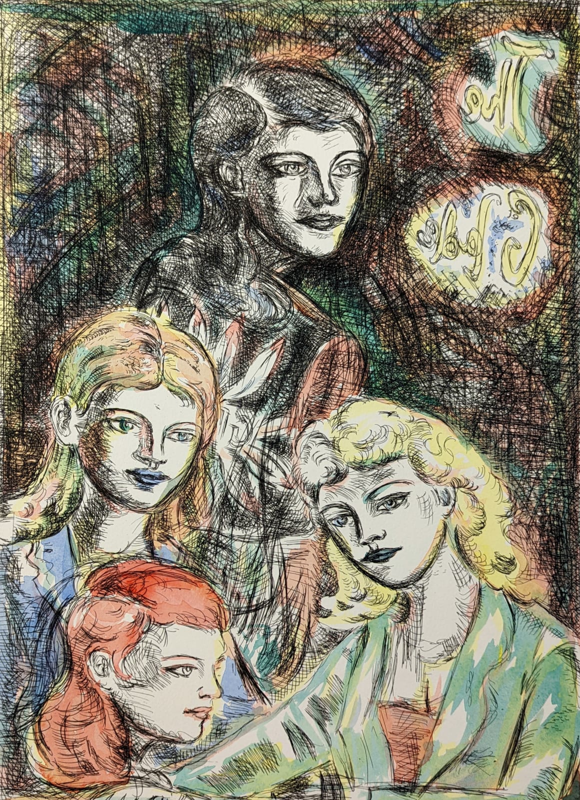 Adrian Wiszniewski, The Glade, 2007