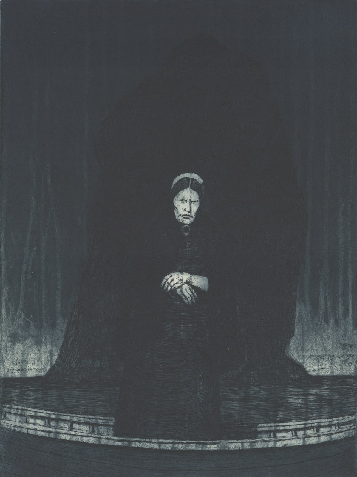 Ken Currie, Black Rock, 2025