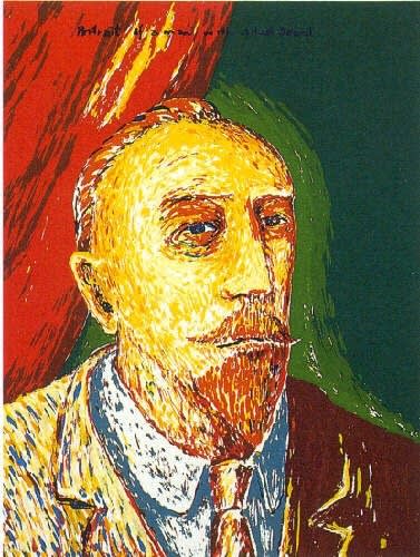 Neil MacPherson, Portrait of a Man with a Red Beard, 1990