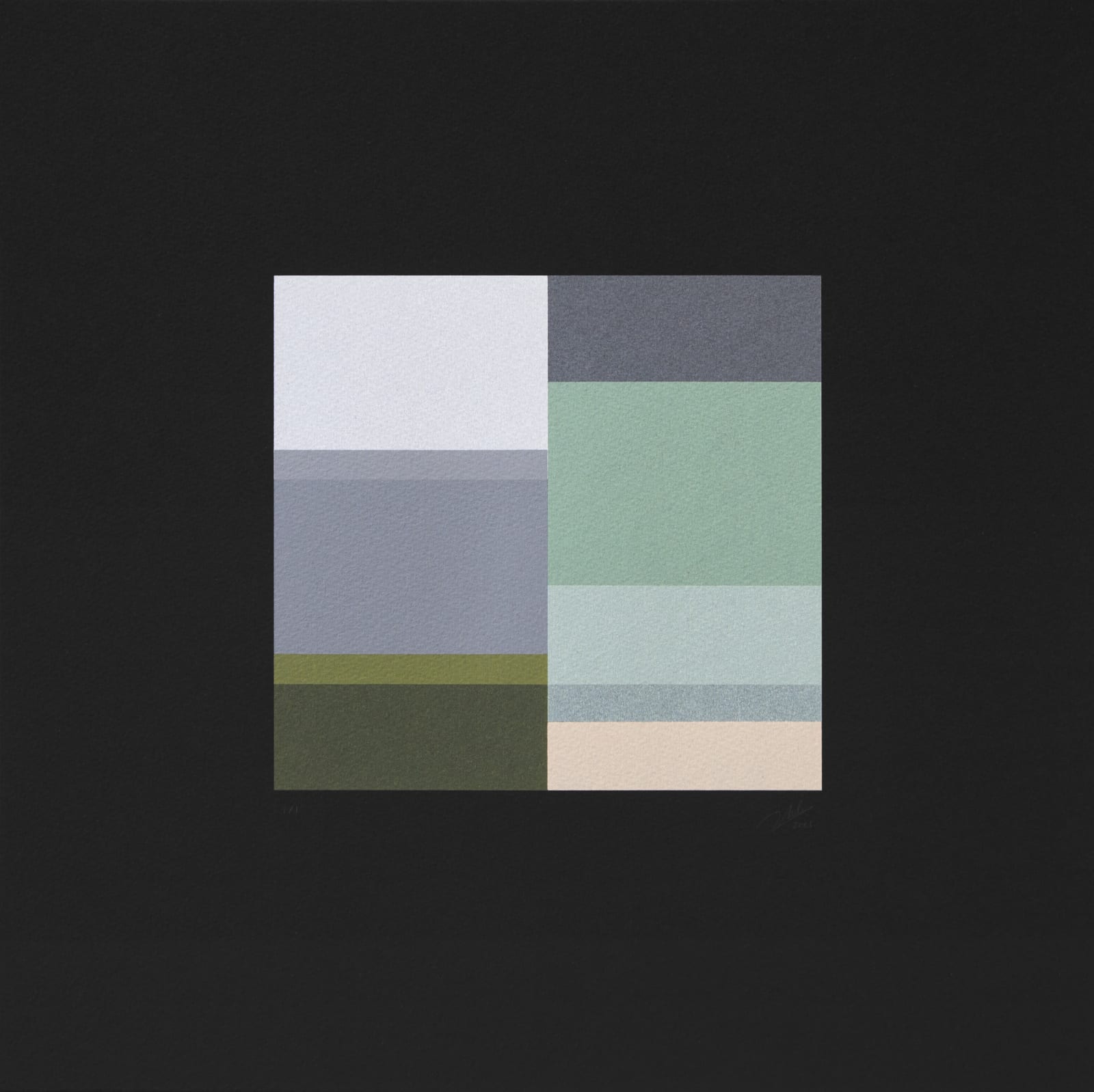 Richard Marsden, Mirror (Square), 2021