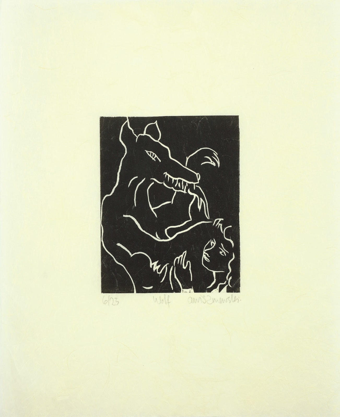 Adrian Wiszniewski, Wolf, The Girl, the Boy and the Hag, 2007