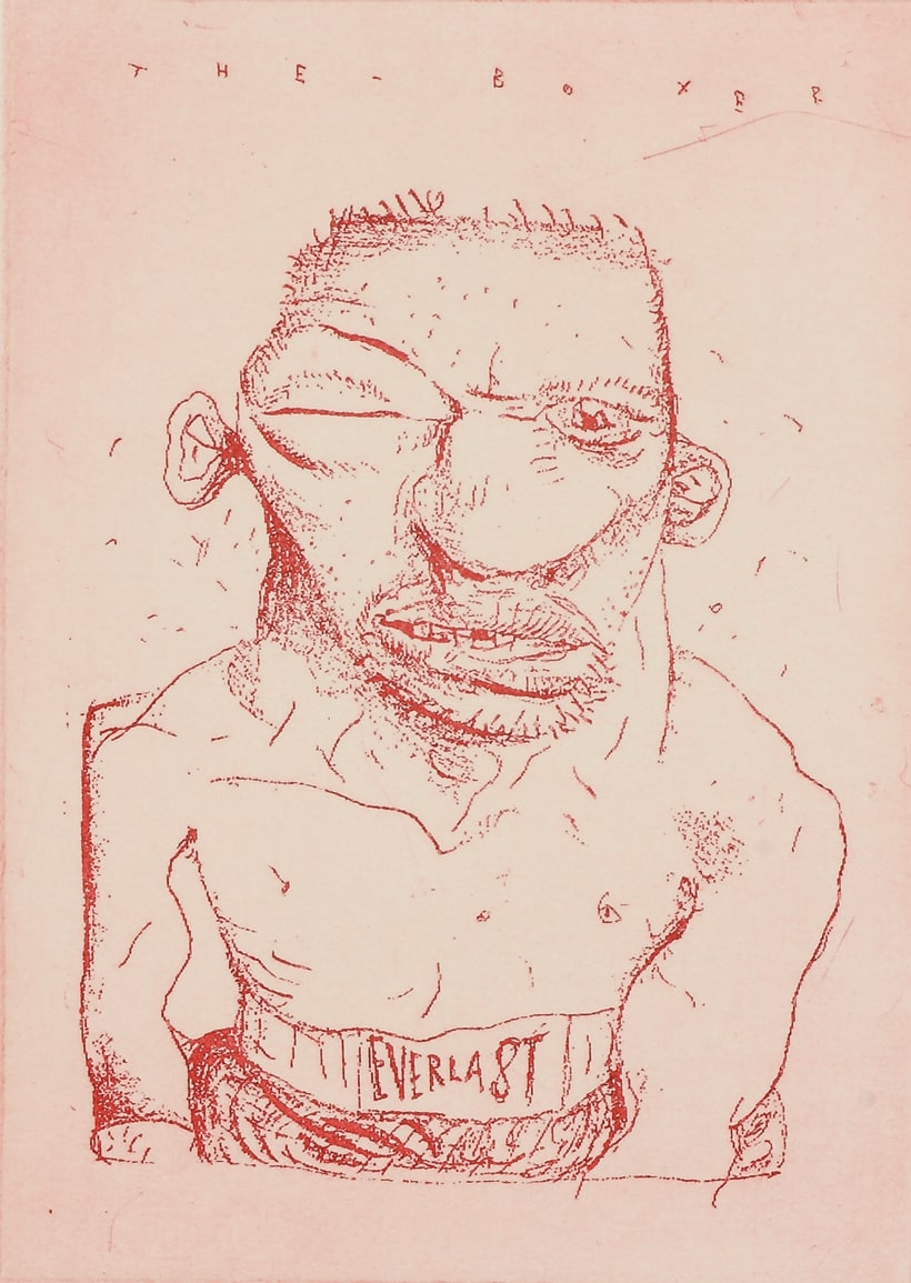 John Byrne, The Boxer, 1995