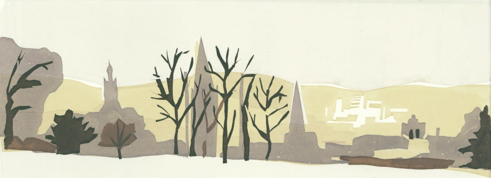 Martha and Catherine Orbach - Printwalks, Queen's Park II, 2024
