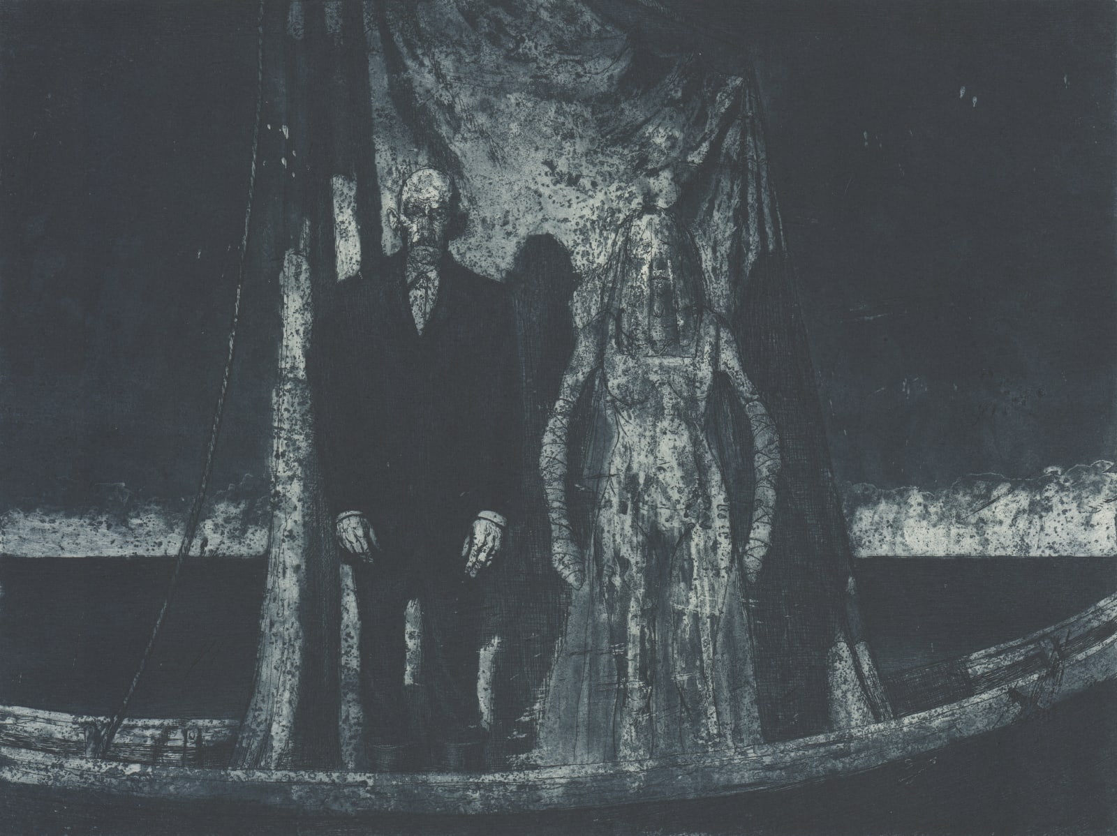Ken Currie, Wedding, 2025