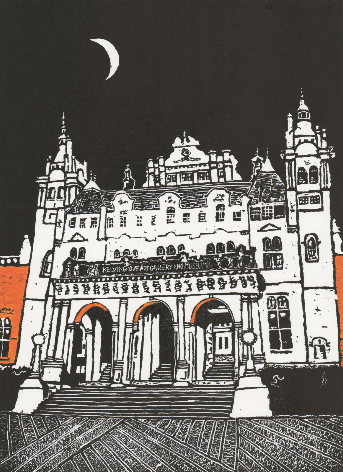 Liz Muir, Kelvingrove Art Gallery and Museum, 2022 shop.glasgowprintstudio.co.uk