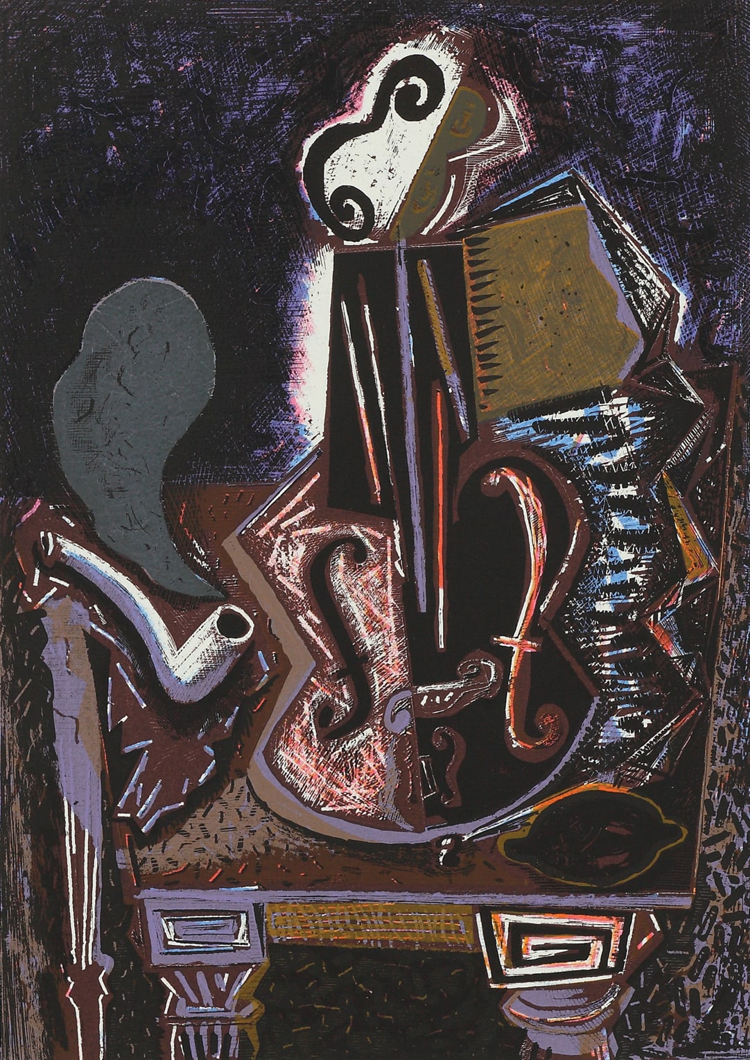 John Byrne, Pipe Dream (Purple), 2001