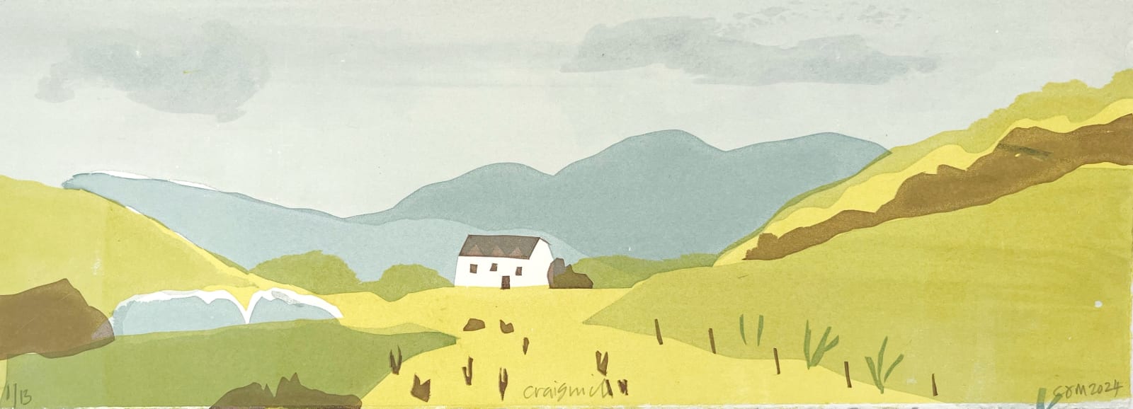 Martha and Catherine Orbach - Printwalks, Craignich, 2024