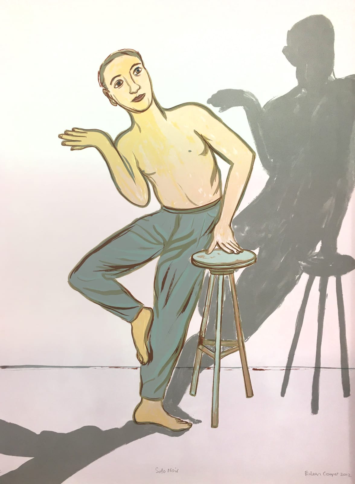 Eileen Cooper, Solo Noir, 2012