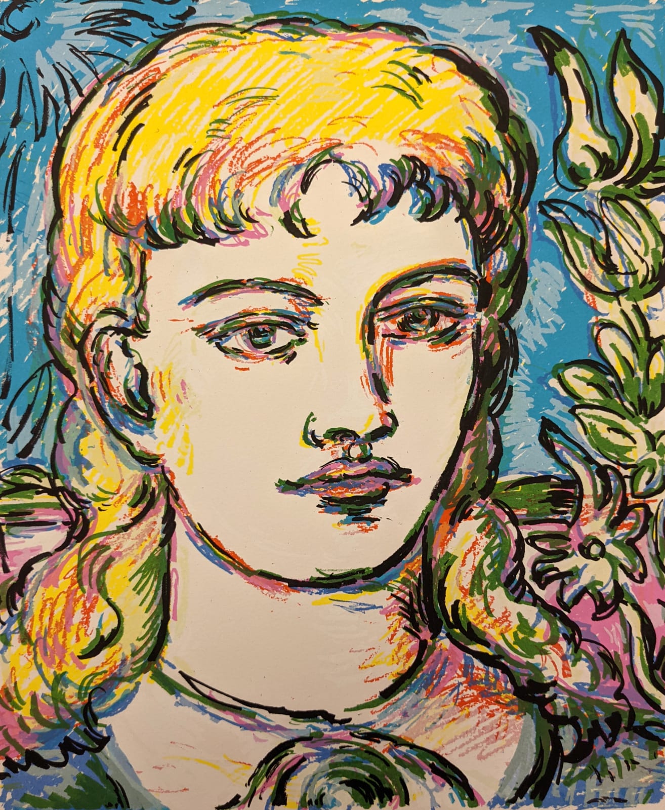 Adrian Wiszniewski, Girl, 2004