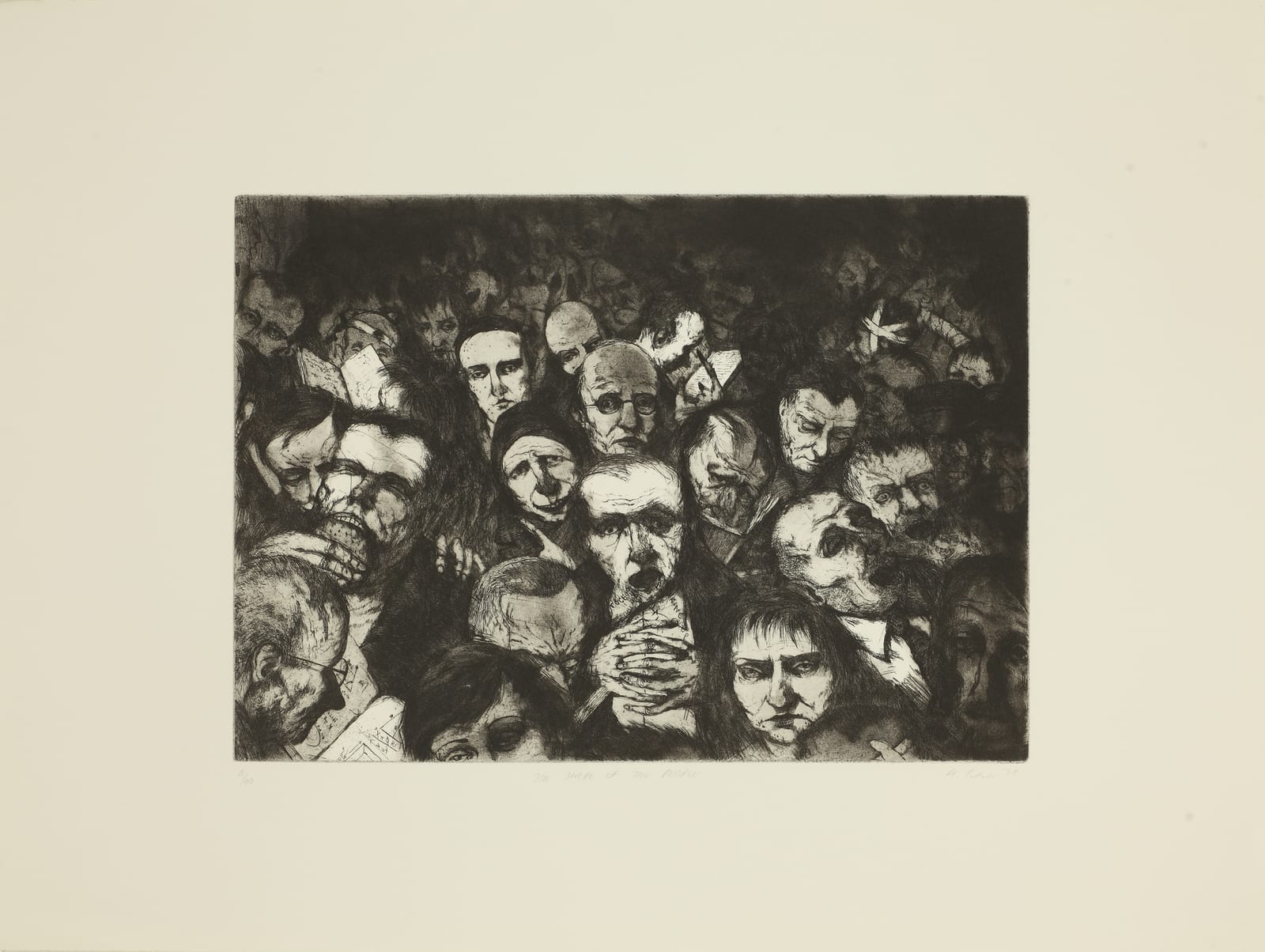 Ken Currie, The Shape Of The People, 1992