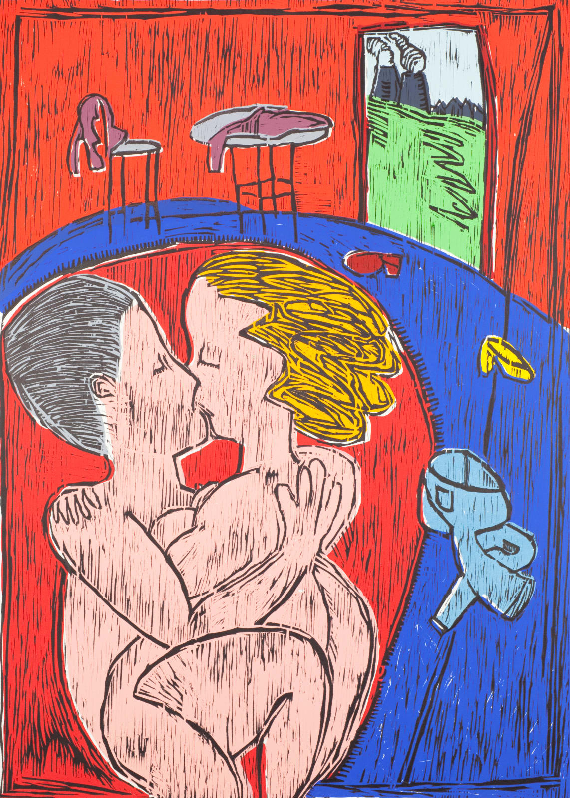 Elaine Kowalsky, Love in Post Industrial Britain, 1989