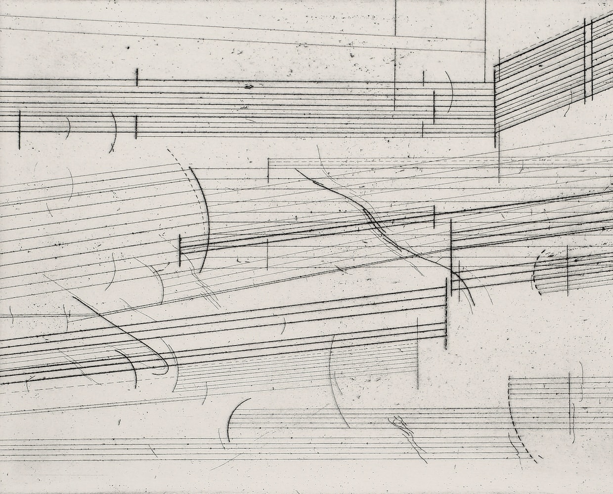 Seher Shah, Ruined Score (9), 2020