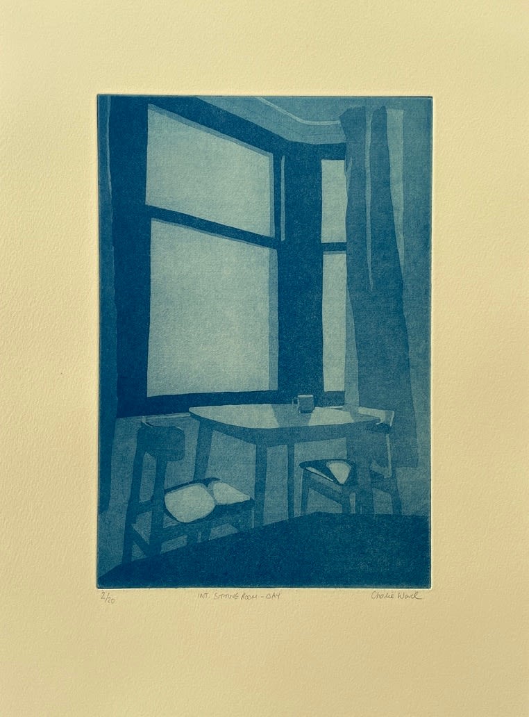 Charlie Ward, INT. SITTING ROOM - Day, 2023