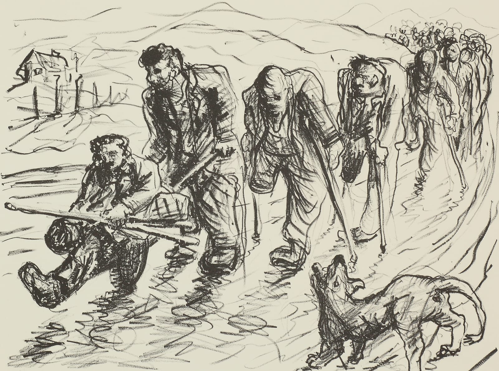 Peter Howson, Defeated, 1994