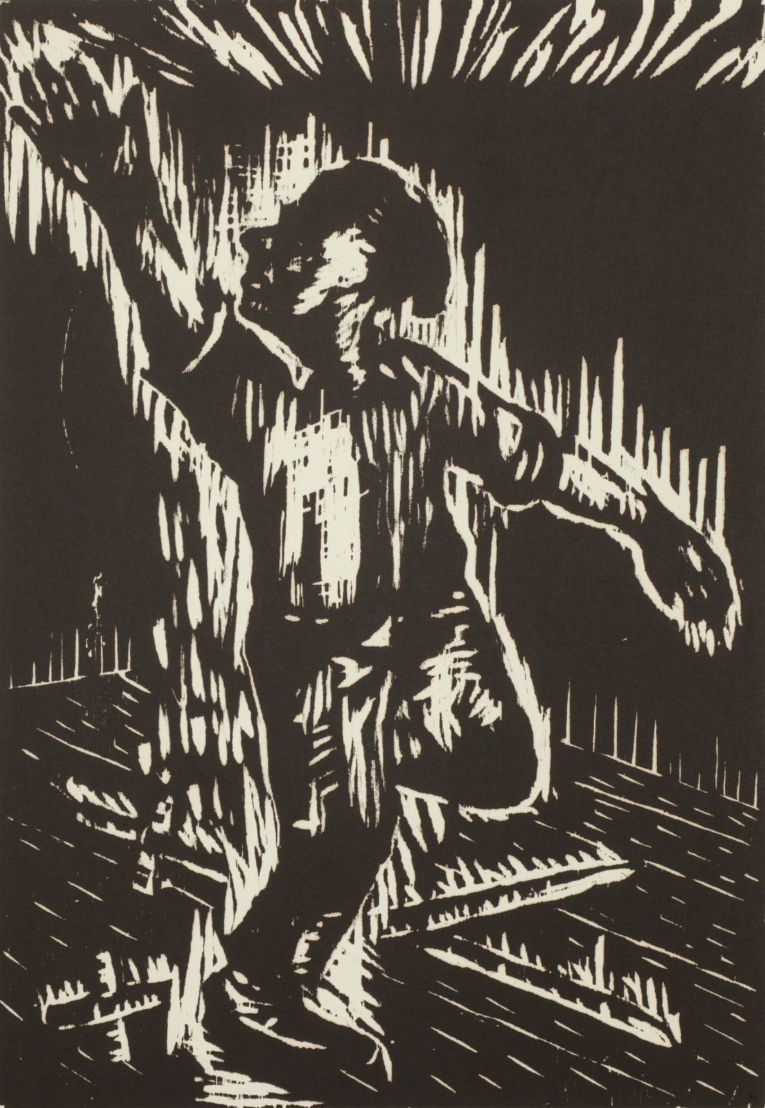 Steven Campbell, Frontispiece (Sword Dancer), 1986