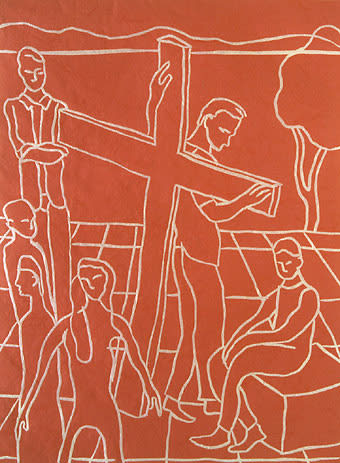 Adrian Wiszniewski, Stations of the Cross II, 2000
