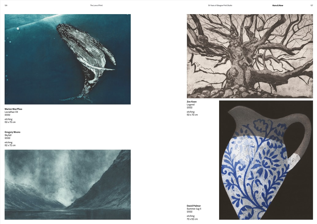 Glasgow Print Studio, The Love of Print: 50 Years of Glasgow Print Studio catalogue, 2022