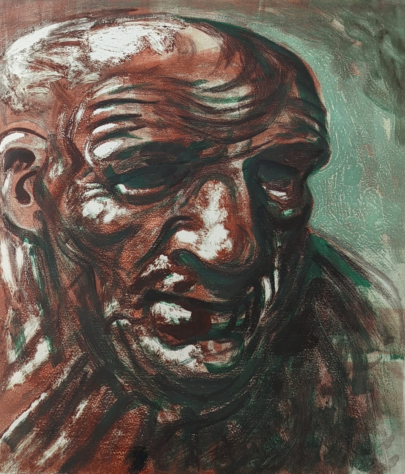 Peter Howson, Dark Heart, 2001