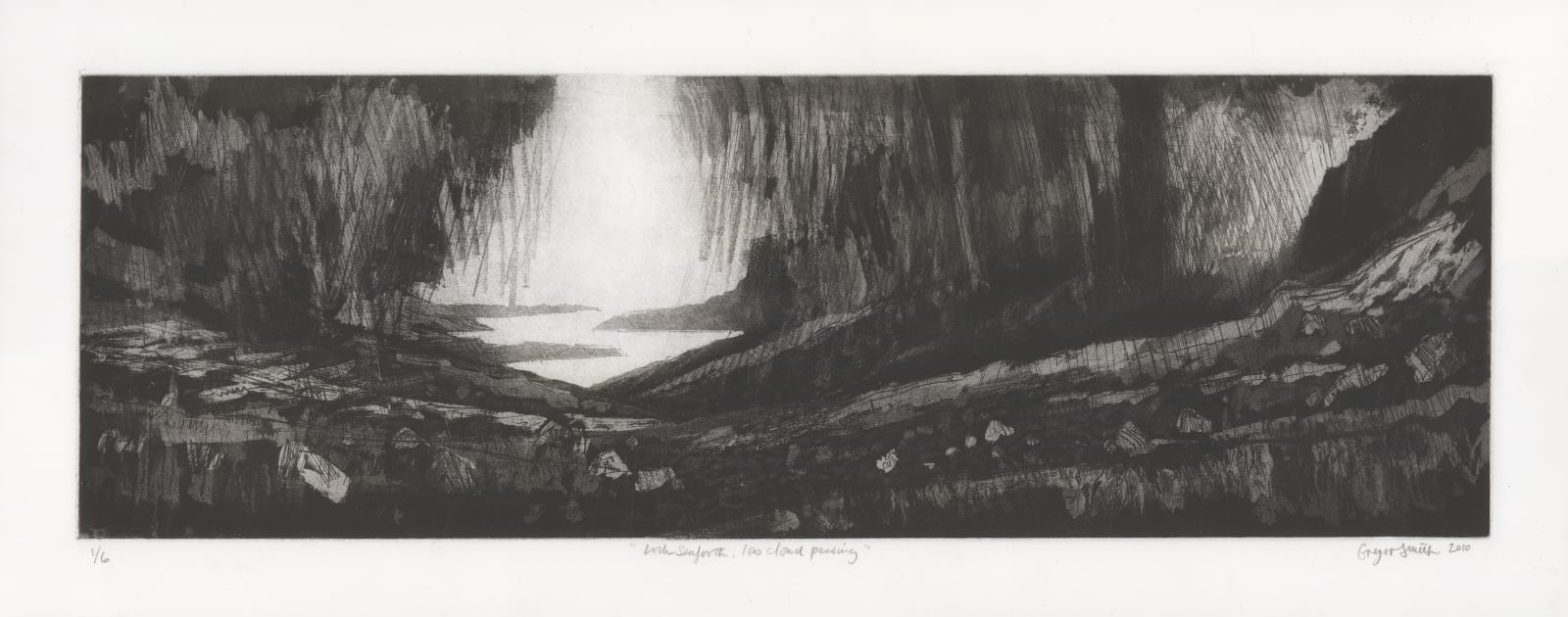 Gregor Smith, Loch Seaforth, Low Cloud Passing, 2010