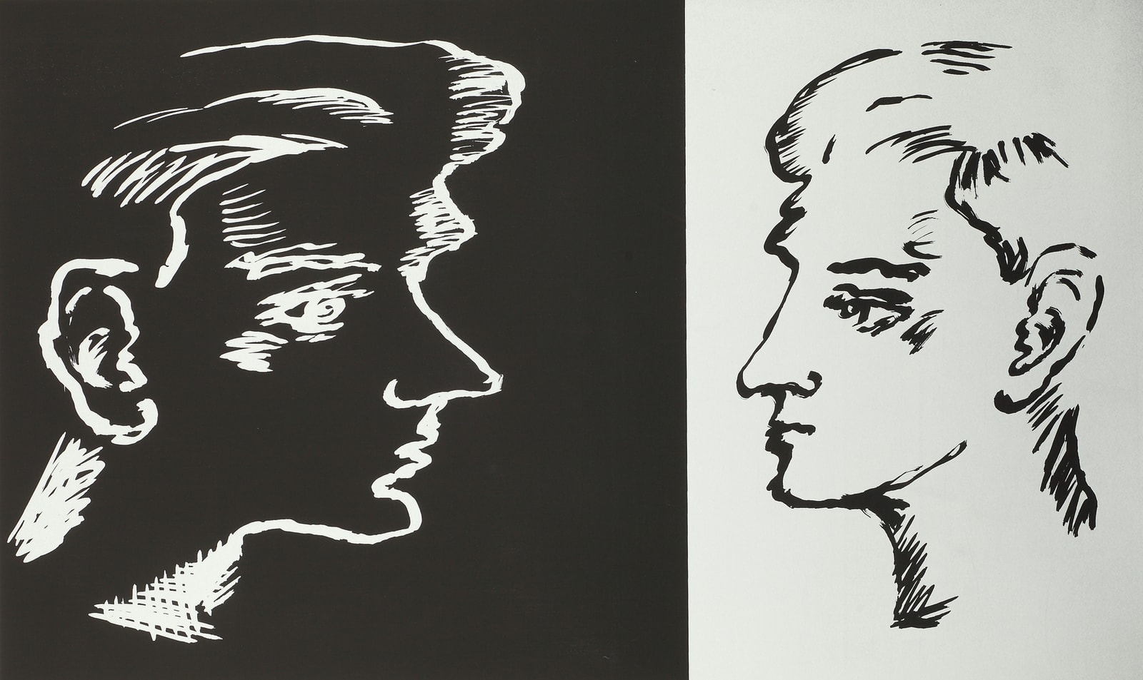 Adrian Wiszniewski, Alter Ego / Self Portrait, 1992