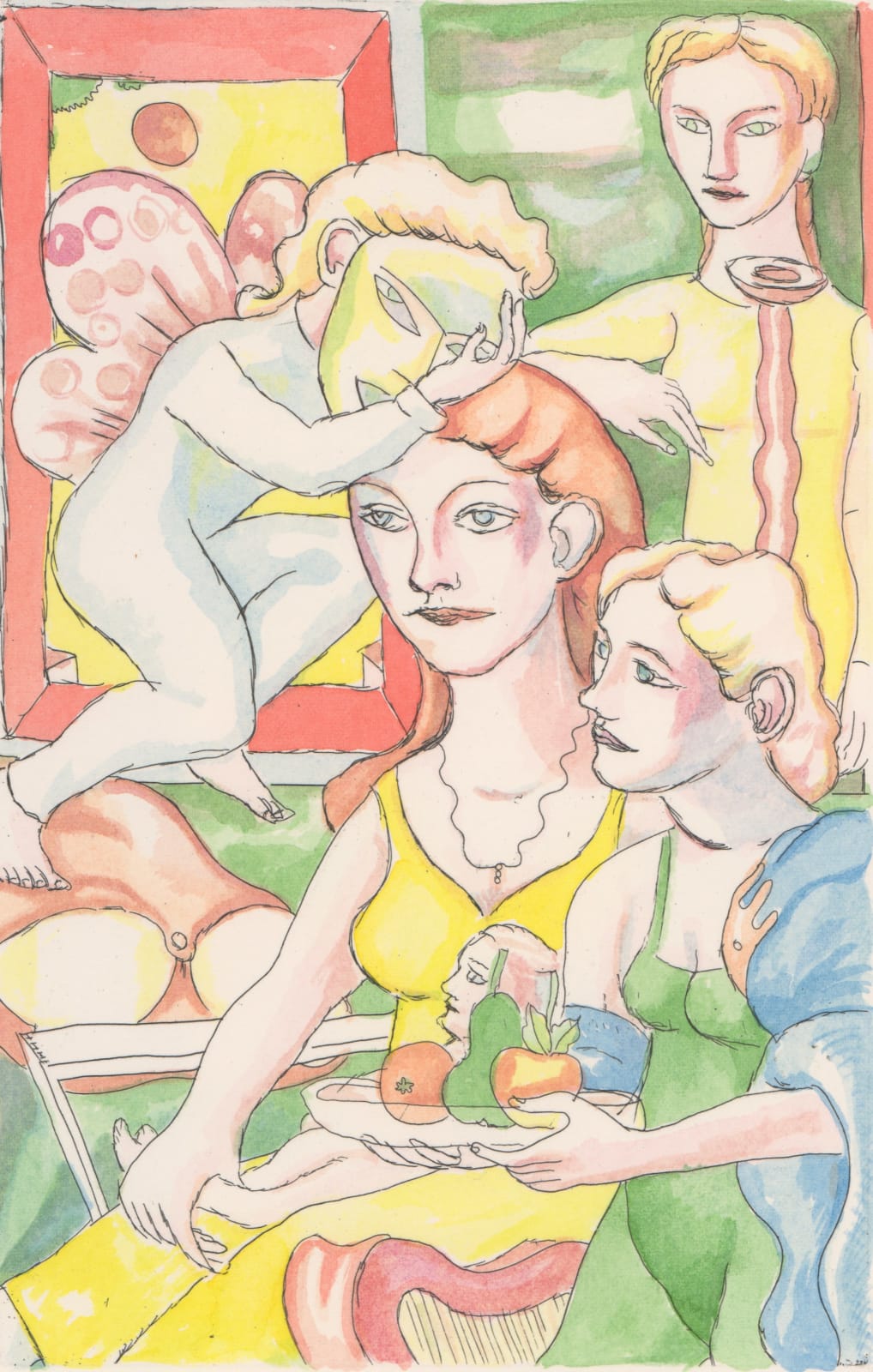 Adrian Wiszniewski, Untitled