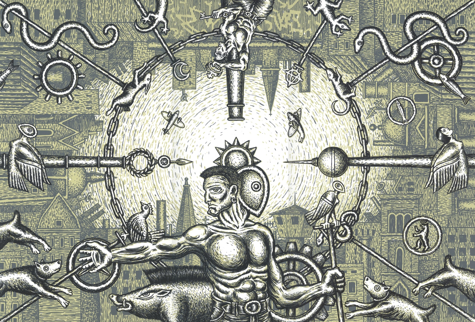 Murray Robertson, Vier+Four Berlin the Great Game, 1990