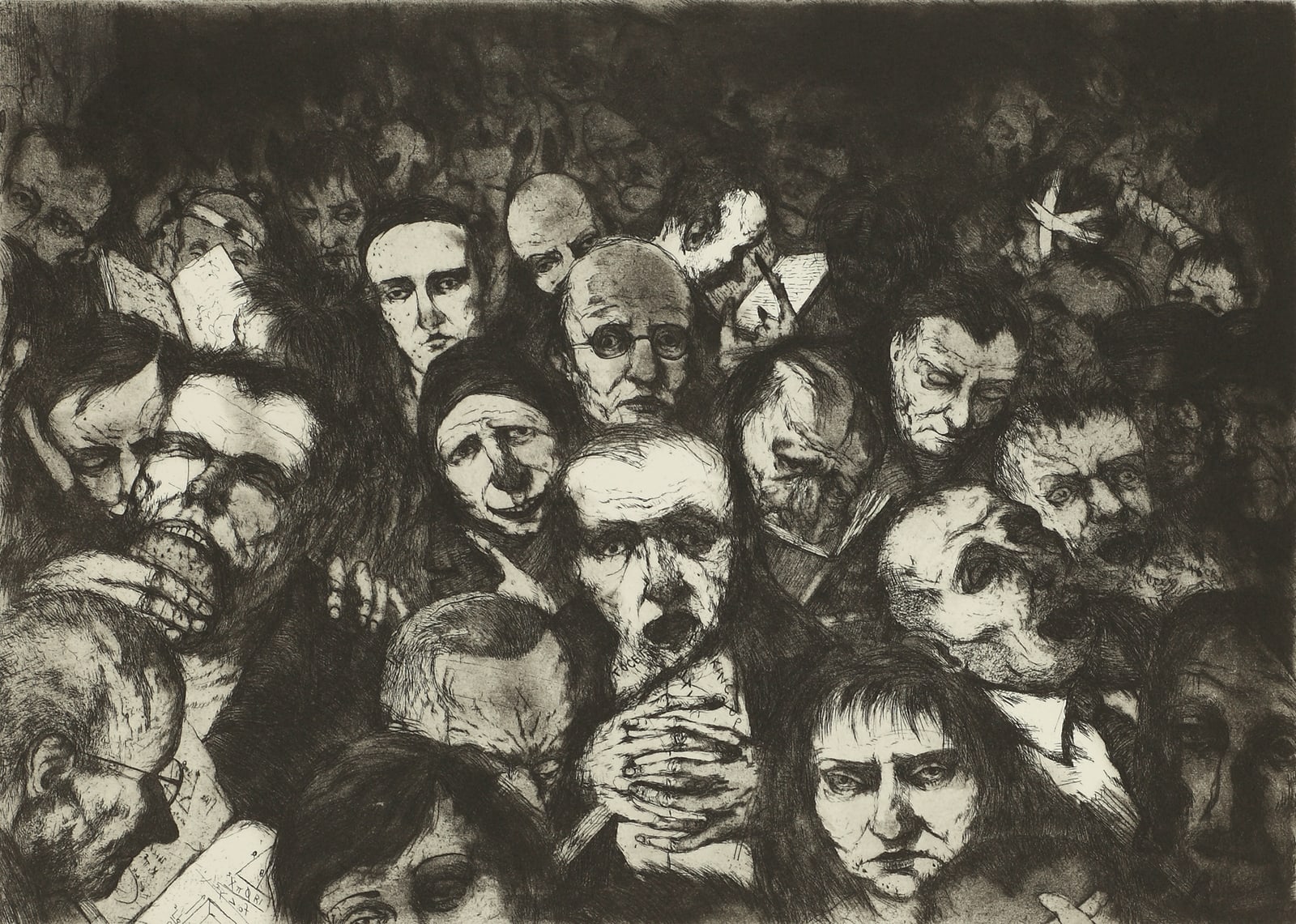 Ken Currie, The Shape Of The People, 1992