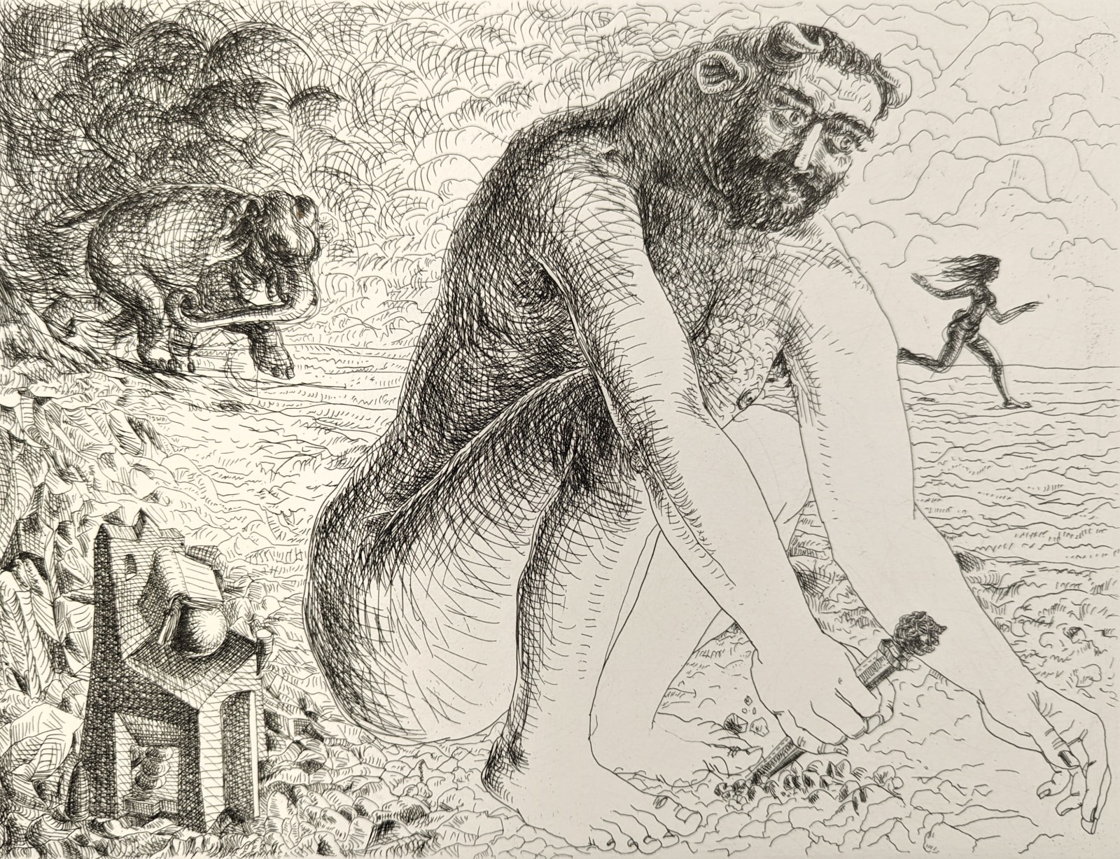 Dhruva Mistry, From the North VI, 1988