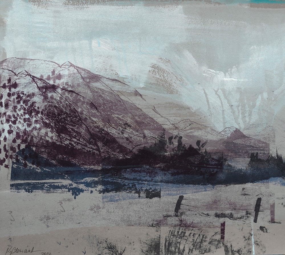 Kelly Stewart, Glencoe in Snow, 2022