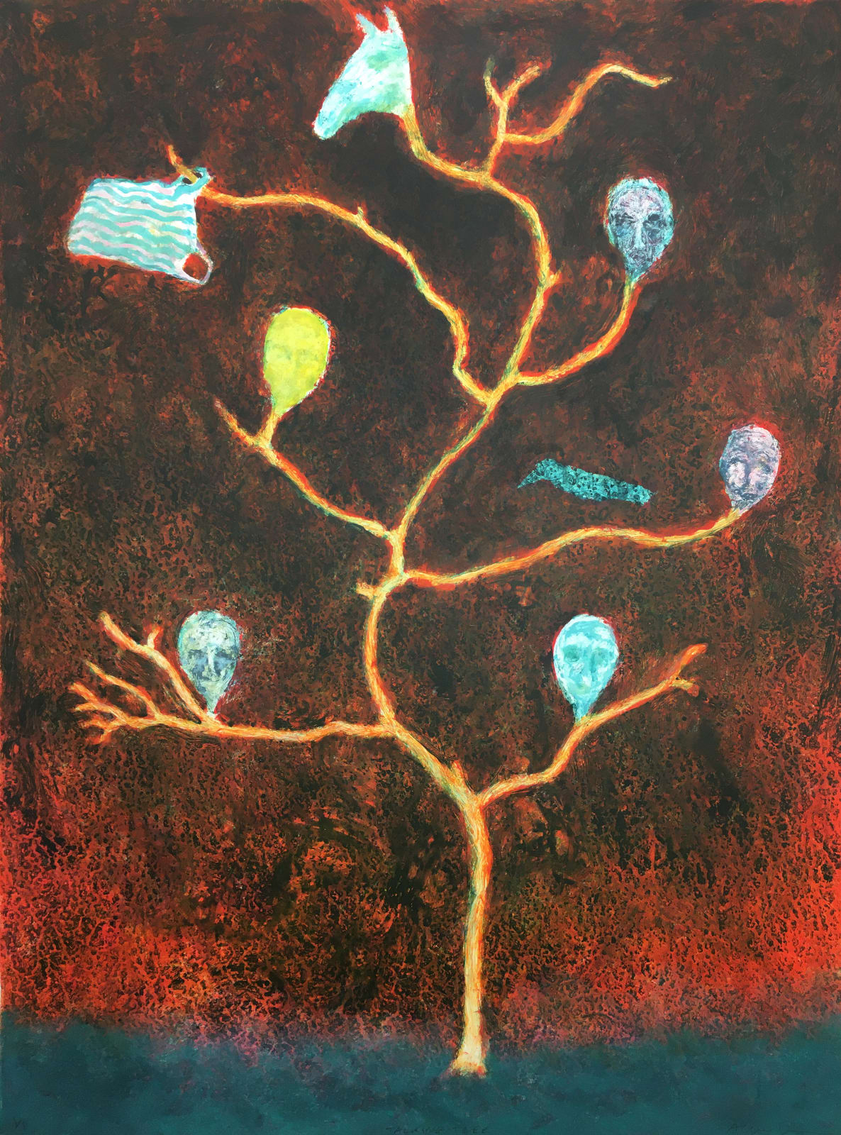 Alasdair Wallace, Talking Tree I, 2012