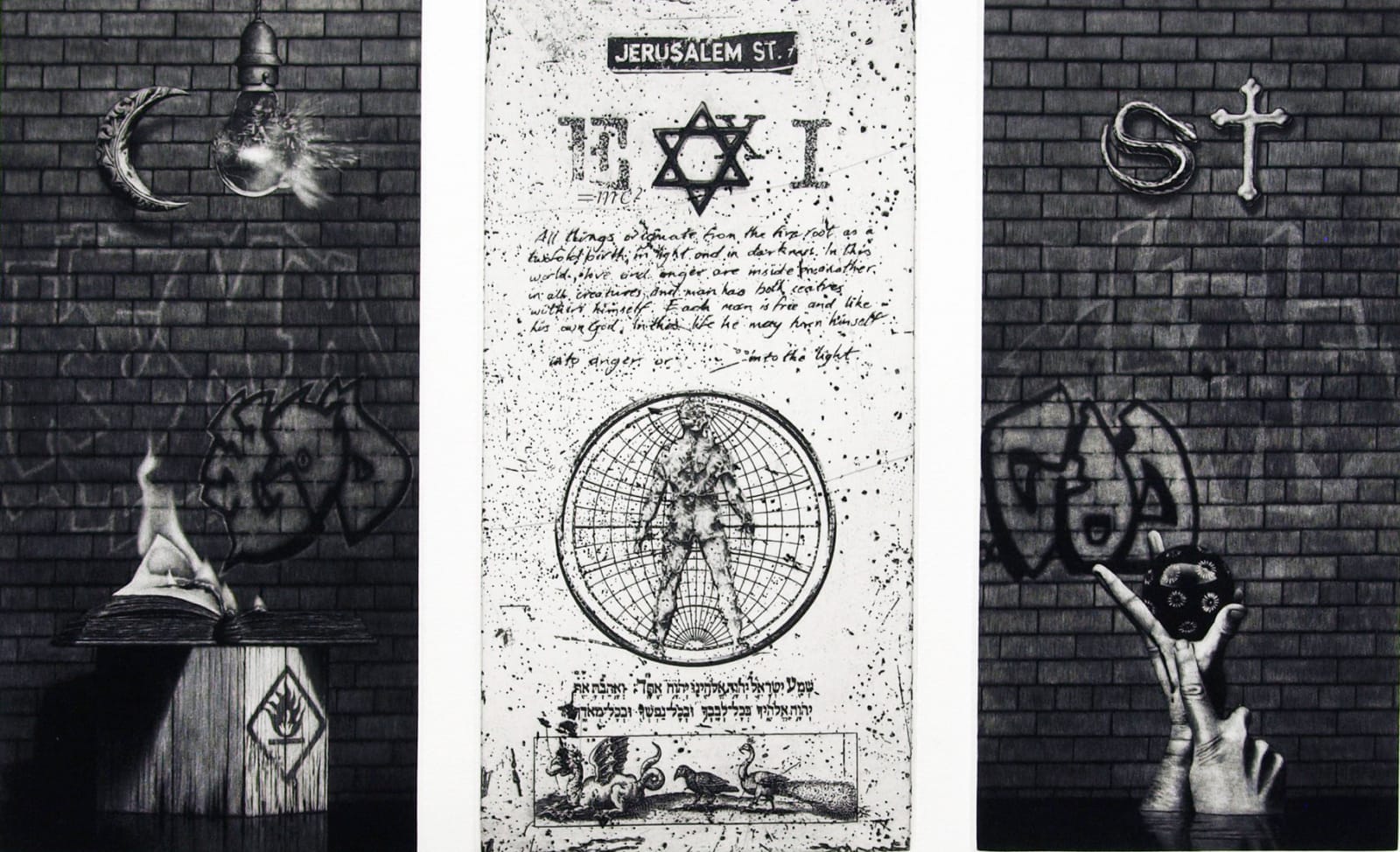 Stuart Duffin, Coexist, 2013
